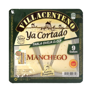 Imagen de GARCÍA BAQUERO Queso de oveja manchego tabla GARCÍA BAQUERO 110 g.