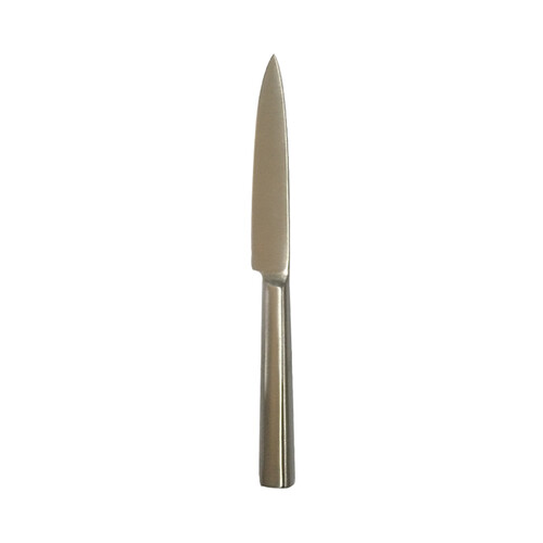 Cuchillo de cocina multiúsos con hoja de acero inoxidable de 13cm. y mango en una sola pieza, ACTUEL.