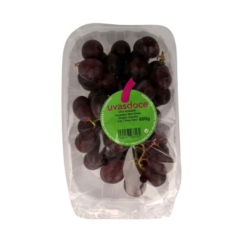 Uvas red globe, cesta 500 g.