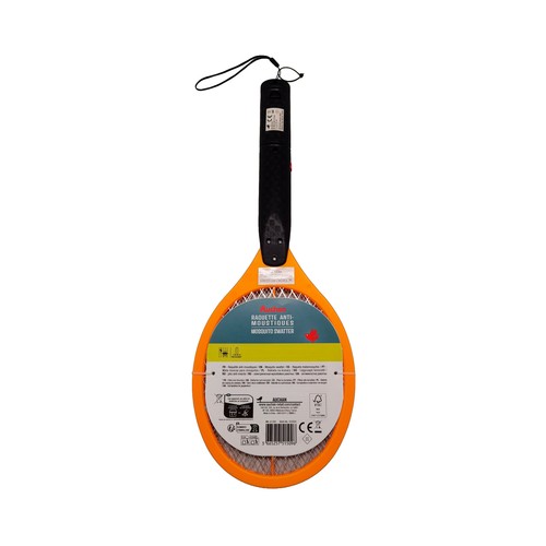 Raqueta antimosquitos 2 pilas AA, AUCHAN.
