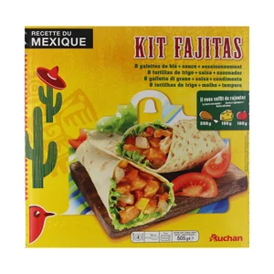 PRODUCTO ALCAMPO Kit para hacer fajitas PRODUCTO ALCAMPO 505 g.
