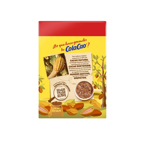 COLACAO Cacao soluble en sobres 4 uds 72 g