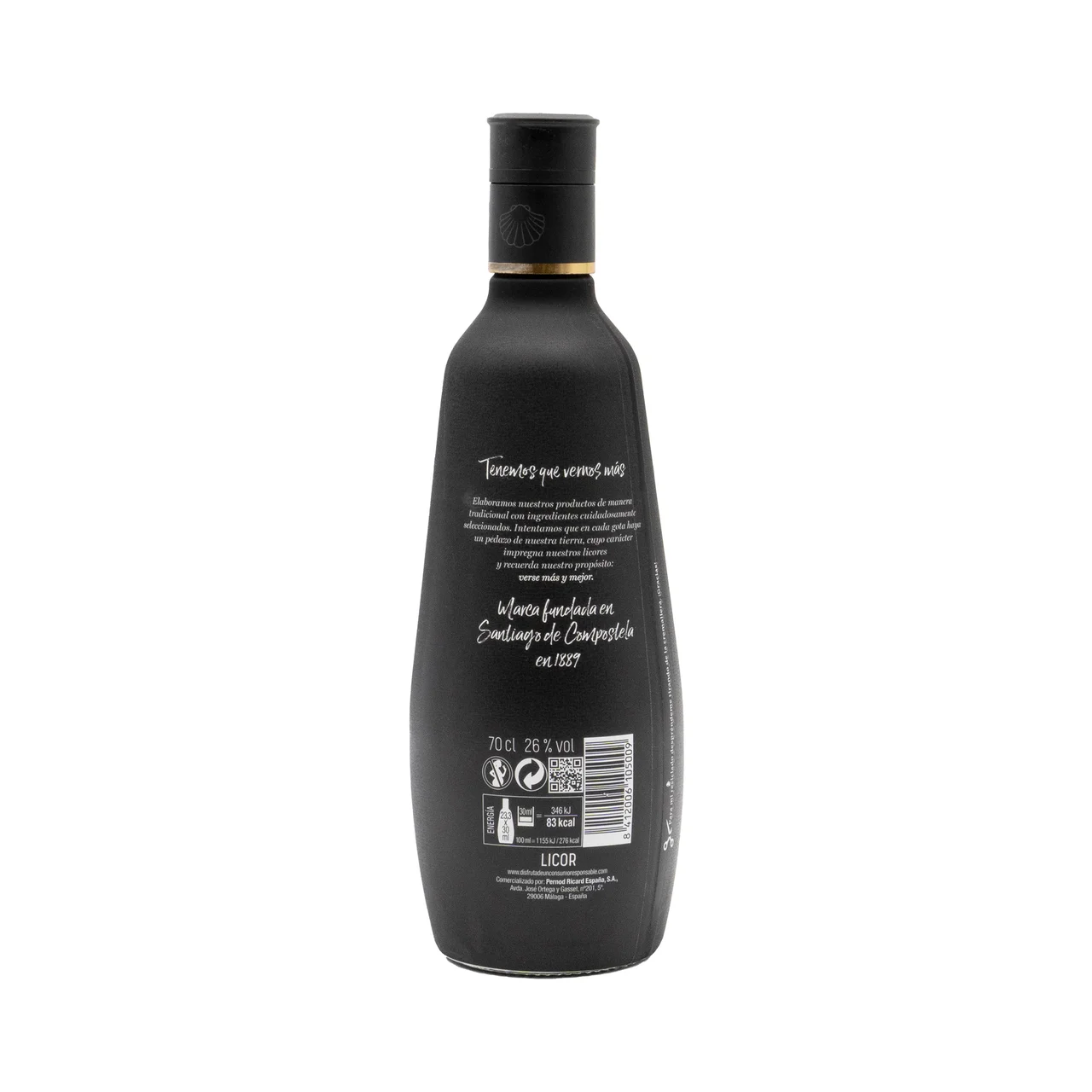 RUAVIEJA Licor de Café elaborado en Galicia RUAVIEJA botella de 70 cl