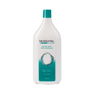 MUSSVITAL Dermative Gel de baño dermatológico, para niños y adultos 1 l.