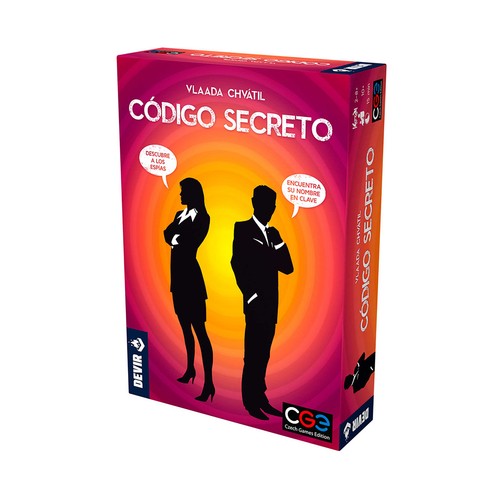 Juego de mesa de espías Código Secreto, desde 2 jugadores, DEVIR.