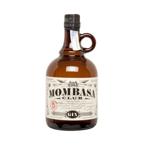 MOMBASA CLUB Ginebra inglesa tipo London dry gin botella 70 cl..