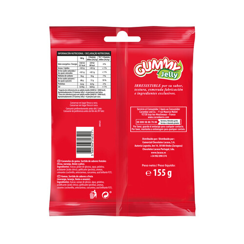 DULCIORA Golosinas blandas DULCIORA 155 g.