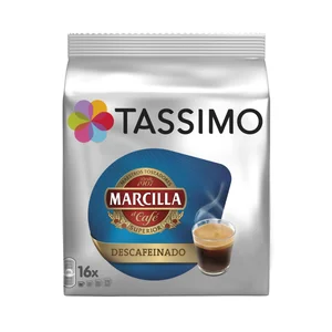 TASSIMO MARCILLA Café en cápsulas espresso descafeinado 16 uds.