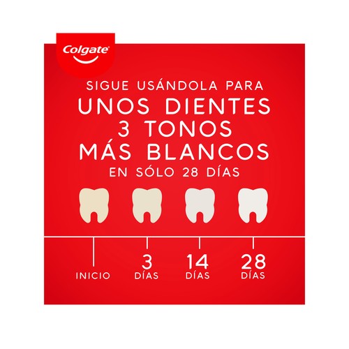 COLGATE Max white ultra Pasta de dientes con flúor y acción blanqueante 50 ml.
