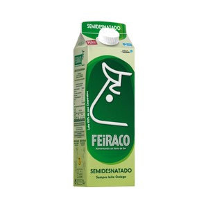 precios Feiraco Leche De Vaca Semidesnatada Y De Origen 100% Gallega 1 L. en Alcampo