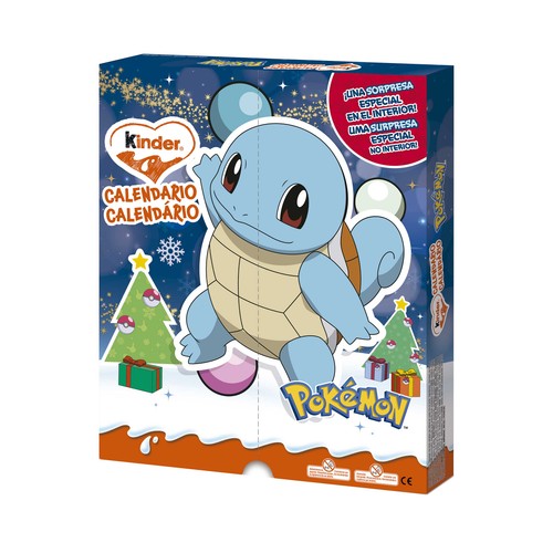 KINDER Calendario Pokémon 198 g.