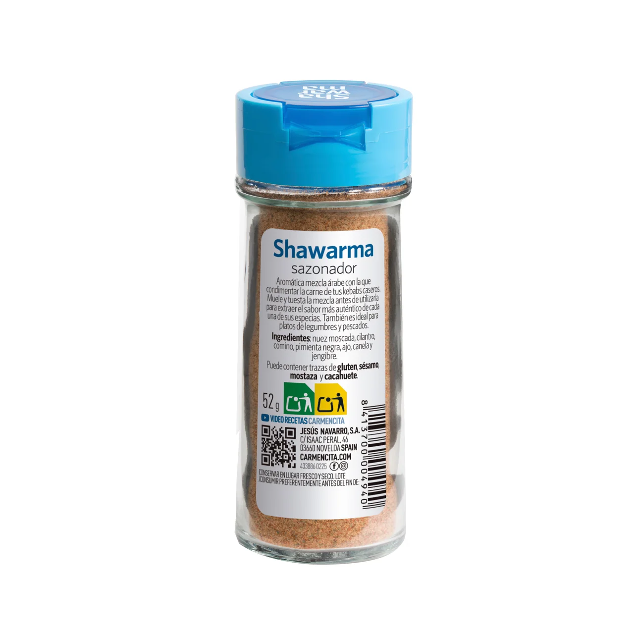 Sazonador shawarma 52g