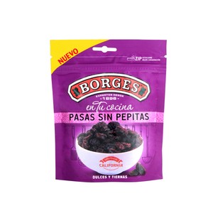 Imagen de BORGES Pasas sin hueso de California 150g.