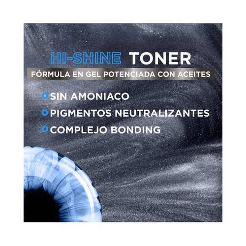 GARNIER Olia hi-shine toner tono Rubio ceniza Tinte sin amoniaco para cabellos aclarados o con mechas.