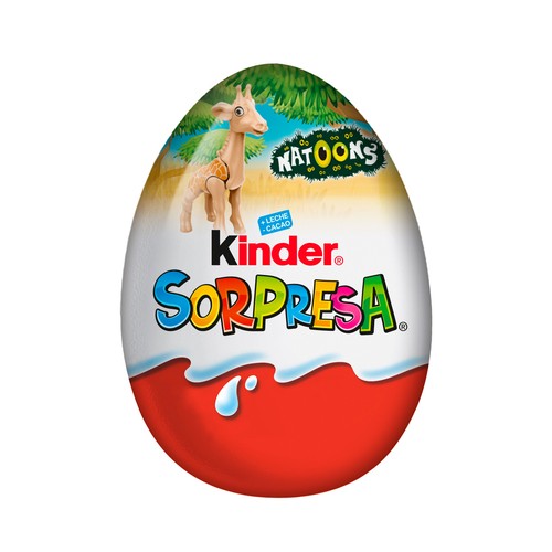 KINDER Sorpresa Huevo de chocolate con leche 20 g.