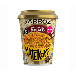 Imagen de YATEKOMO Yarroz de pollo con salsa teriyaki yatekomo 84 g.