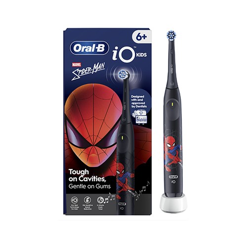 Oral-B iO2 Kids Marvel Spiderman, 3 programas, tempo-rizador musical, sensor de presión