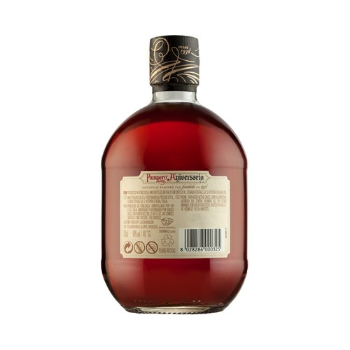 PAMPERO Ron dorado venezolano PAMPERO Aniversario botella de 70 cl.