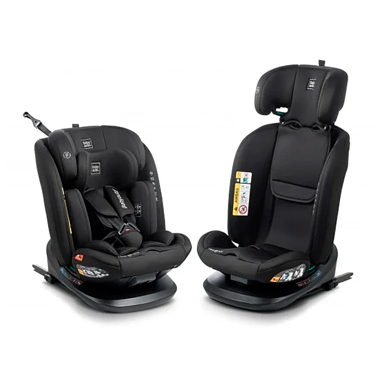 Silla auto Cario iFix, (40-150cm) Color negro.