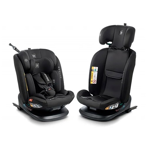 Silla auto BABYAUTO Cario iFix, (40-150cm) Color negro.