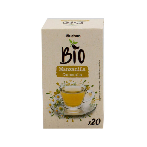 Infusión de manzanilla Bio ALCAMPO ECOLÓGICO 20 uds. 24 gr.