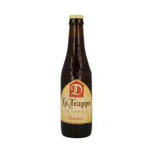 LA TRAPPE DUBBEL Cerveza botella 33 cl.