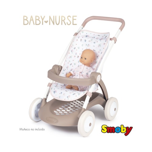 Silla Paseo Baby Nurse para muñeco +3 Años, SMOBY