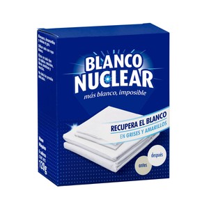 Imagen de BLANCO NUCLEAR Toallitas blanqueadoras (blanquea, desamarillea y limpia) BLANCO NUCLEAR 6 uds.