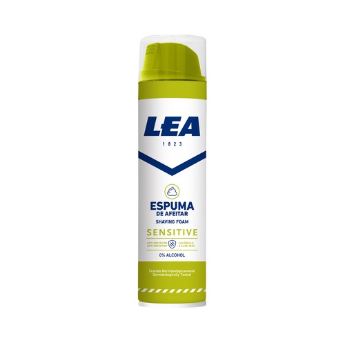 LEA Sensitive Espuma de afeitar sin alcohol 250 ml.