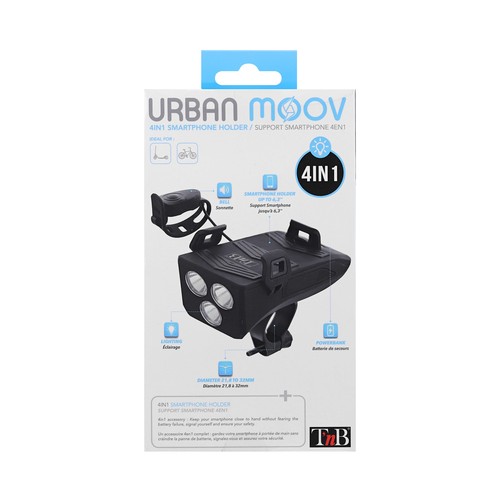 Soporte para smartphone 4 en 1, UMHOLD4IN1 TNB.