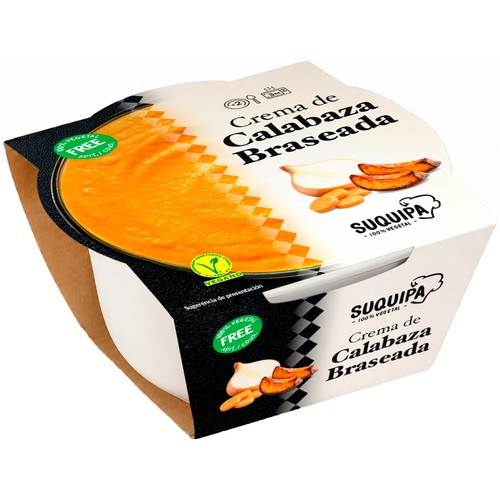 SUQUIPA Crema de calabaza braseada 300 g.