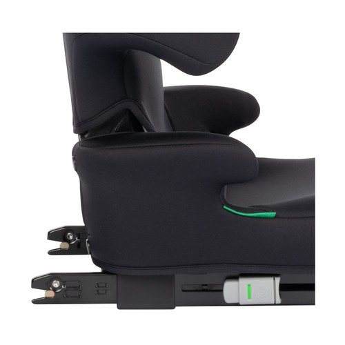 Asiento elevador para auto BEBECONFORT Hera i-Fix Car Seat, color negro i-Size para niños de 3,5 a 12 años (100 - 150 cm).