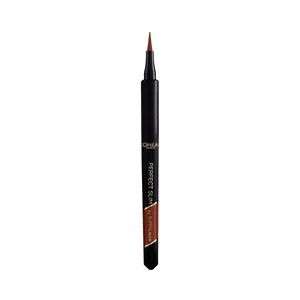 L´ORÉAL PARIS  Perfect slim Tono 03 marrón  Eyeliner líquido ultra preciso, resistente al agua y con acabado ultra preciso.