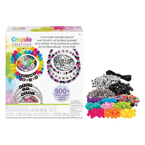Creations set crea pulseras mi propia historia CRAYOLA.