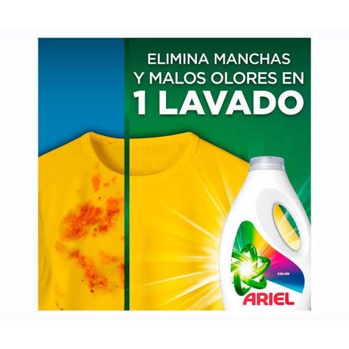 ARIEL Detergente líquido color 25 DS.