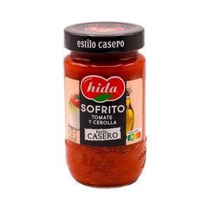Imagen de HIDA Sofrito de tomate y cebolla frasco de 350 g
