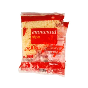 AUCHAN Queso rallado Emmental 70 g. pack de 3 uds. Producto Alcampo