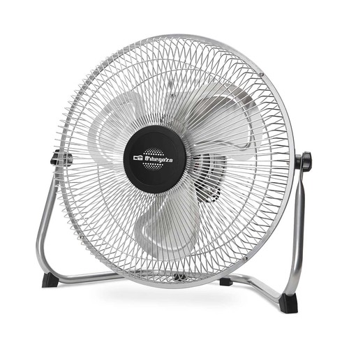 Ventilador circulador ORBEGOZO PW 1230, 45W, aspas 30cm, 3 velocidades, inclinación regulable.