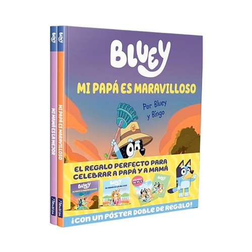 Bluey. Un cuento - Papá y mamá son geniales. Pack 2. Bluey, BEASCOA