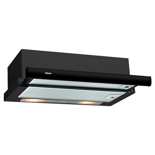 Campana extractora extraíble TEKA TL 6310 BK capacidad extracción: 339 m3/h, velocidades: 2, motores: 1, A: 60cm