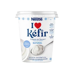NESTLÉ Kéfir nutural con textura cremosa 375 g.