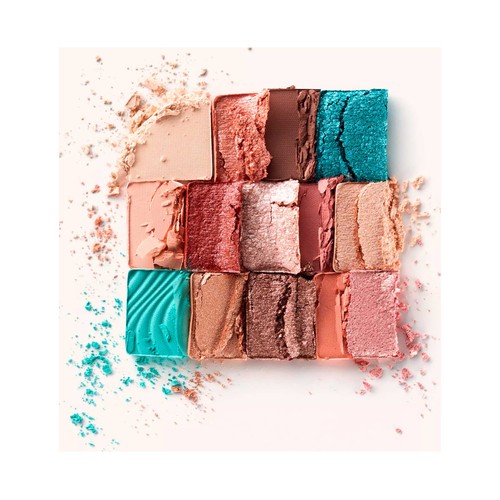 CATRICE Slim coral crush Paleta con 14 sombras de ojos de larga duración.