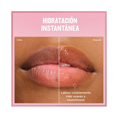 REVLON Super lustrous glimmer tono 004 Gone rose Aceite labial con efecto hidratante.