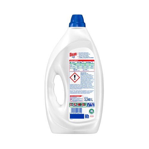 DIXAN Total 4 + 1 Detergen líquido para lavadora 72 lavados.