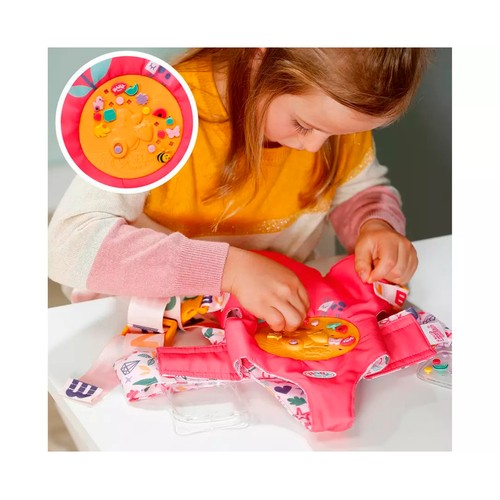 BABY BORN Porta bebés Baby Carrier Pinplay + 3 Años