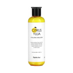 Imagen de FARMSTAY Citrus yuja Emulsión (suero) facial revitalizante e hidratante 280 ml.