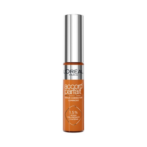 L´ORÉAL PARIS Accord parfait tono 9N Sérum corrector con ácido Hialurónico y cafeína.