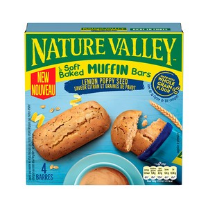 NATURE VALLEY  Muffin con sabor a limón 4 x 30 g.