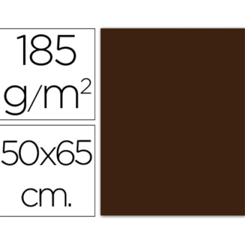 Cartulina Iris chocolate 185g 50x65cm CANSON.