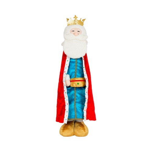 Figura Rey Mago Extensible 64cm decoración de Navidad modelos surtidos, TARBESEO